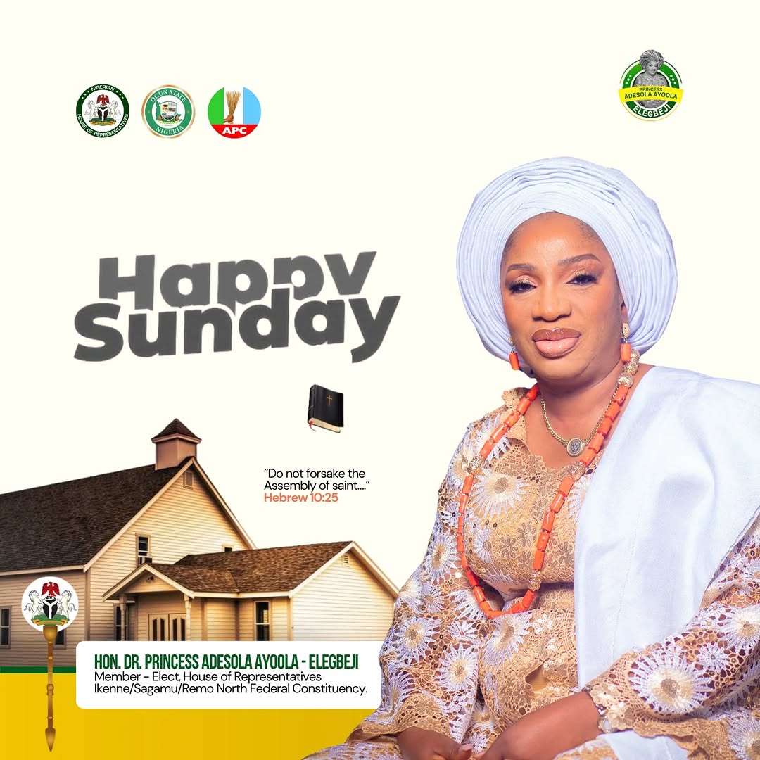 Blessed Sunday Message to Remo Christian Faithful