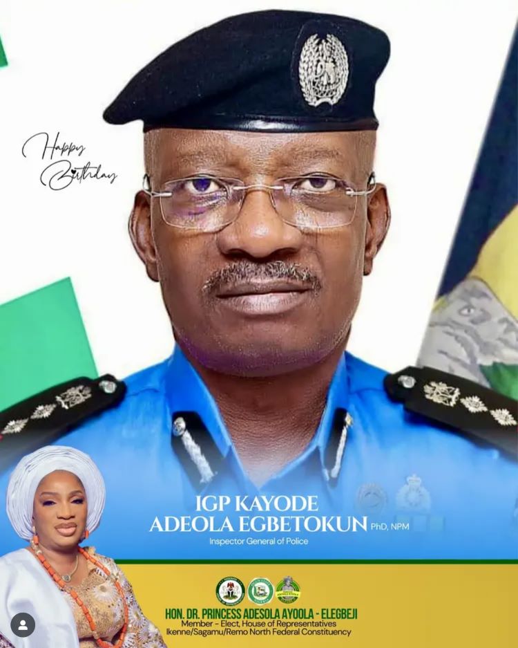 Birthday Felicitations to IGP Kayode Egbetokun